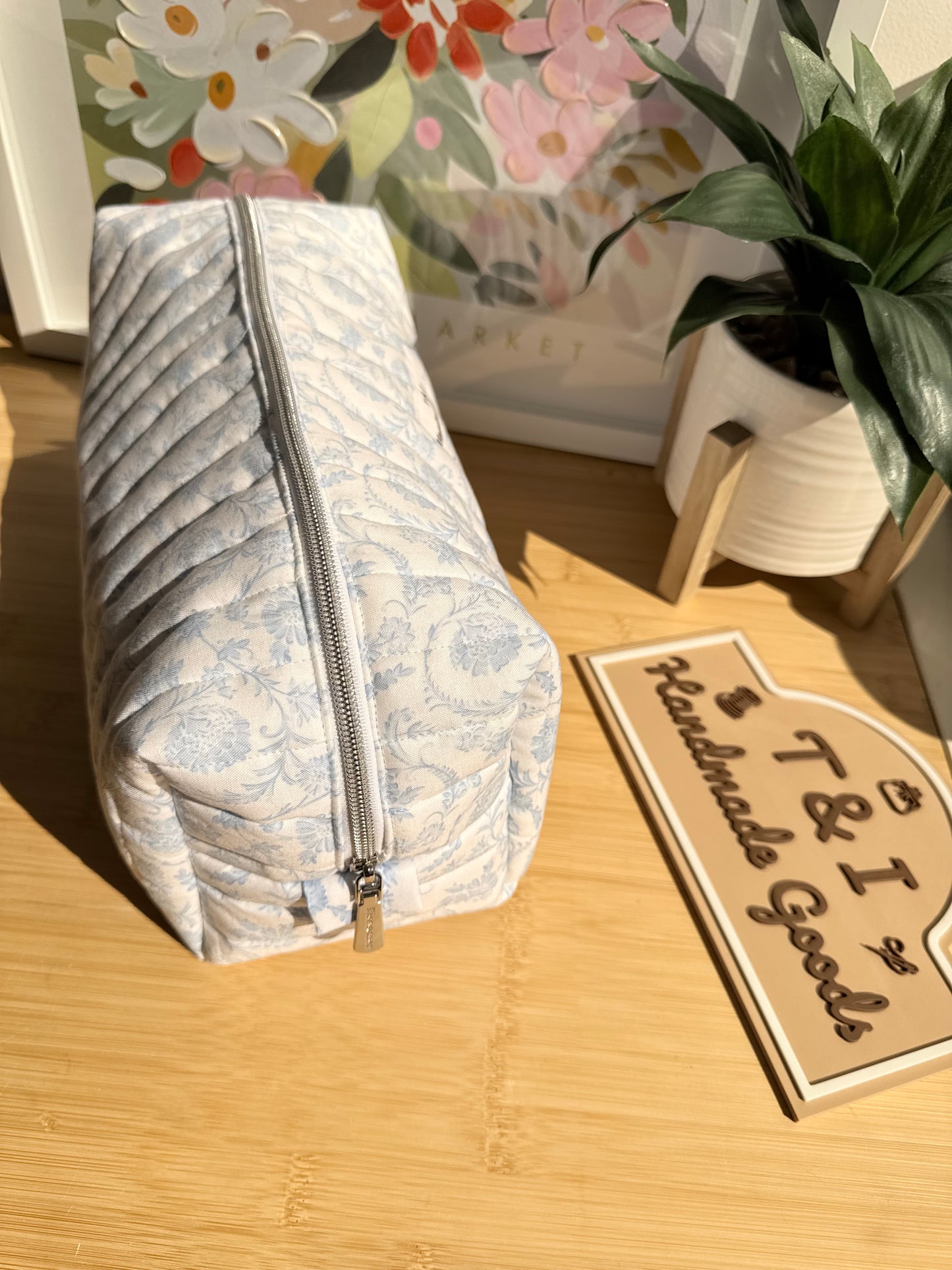 Blue Wildflower Dyson Bag