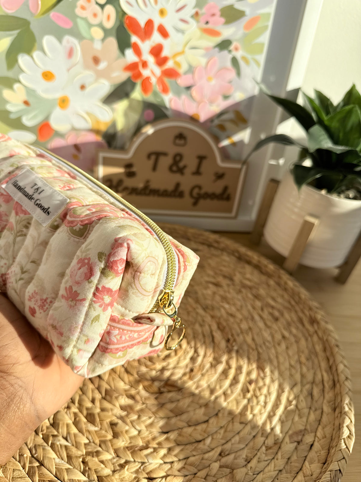 Paisley Rose BOXY PENCIL MULTIPURPOSE CASE