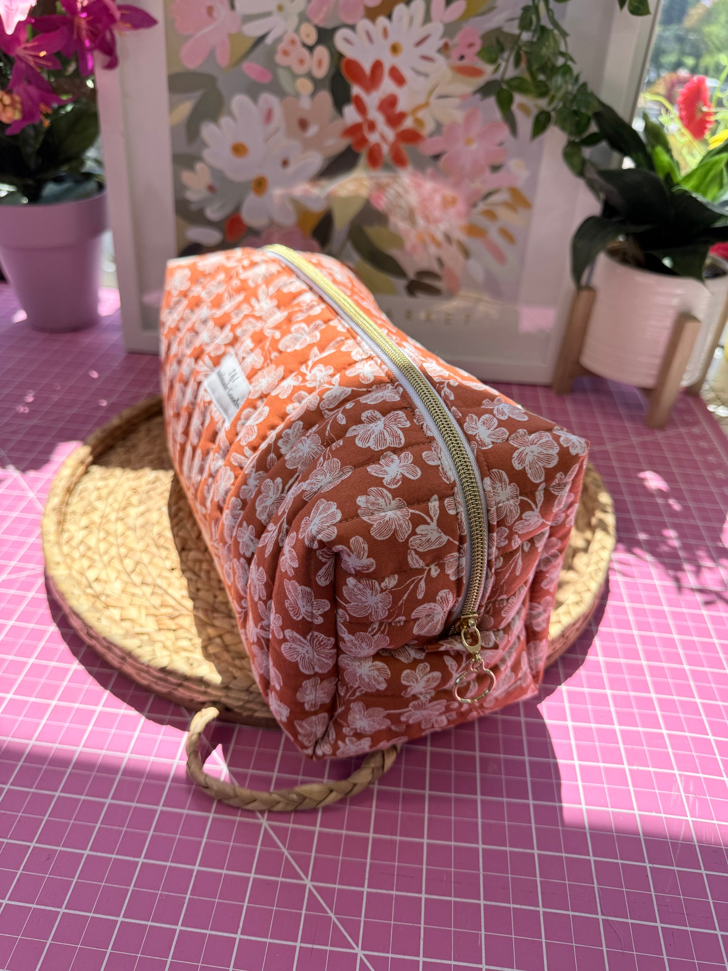 Clementine Floral Dyson Bag