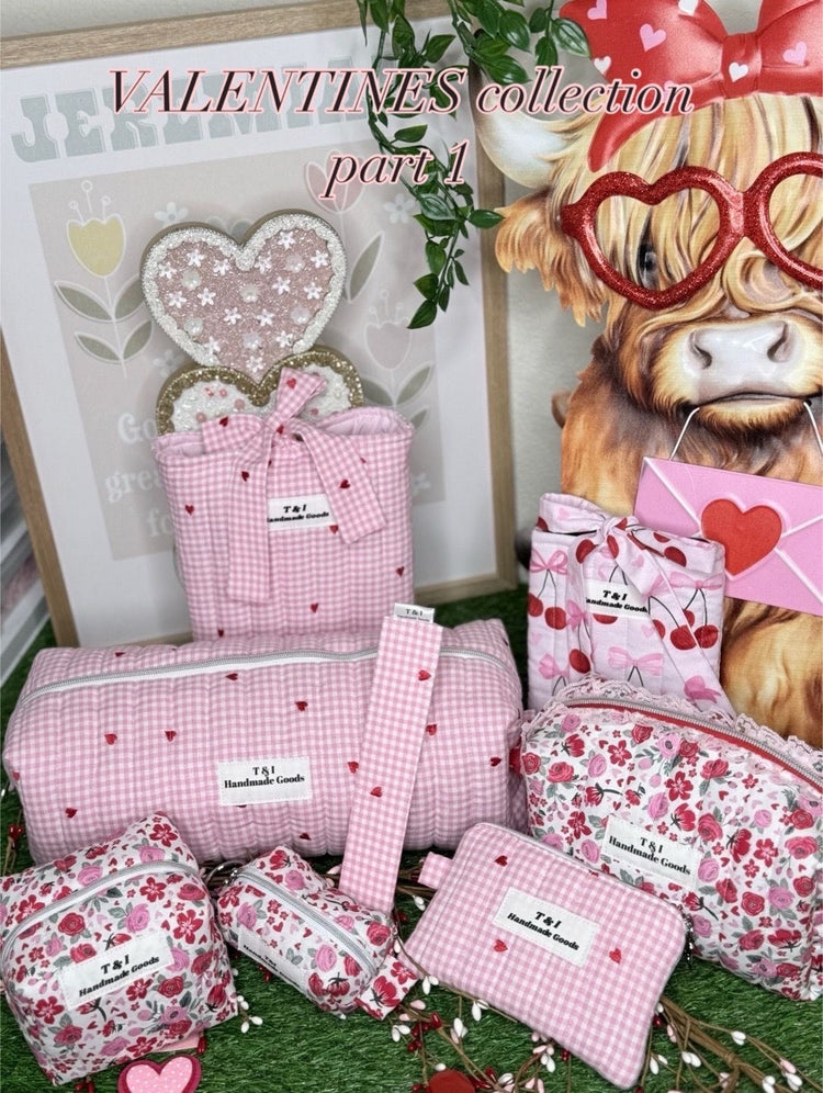 Pink love & Floral Valentines Collection
