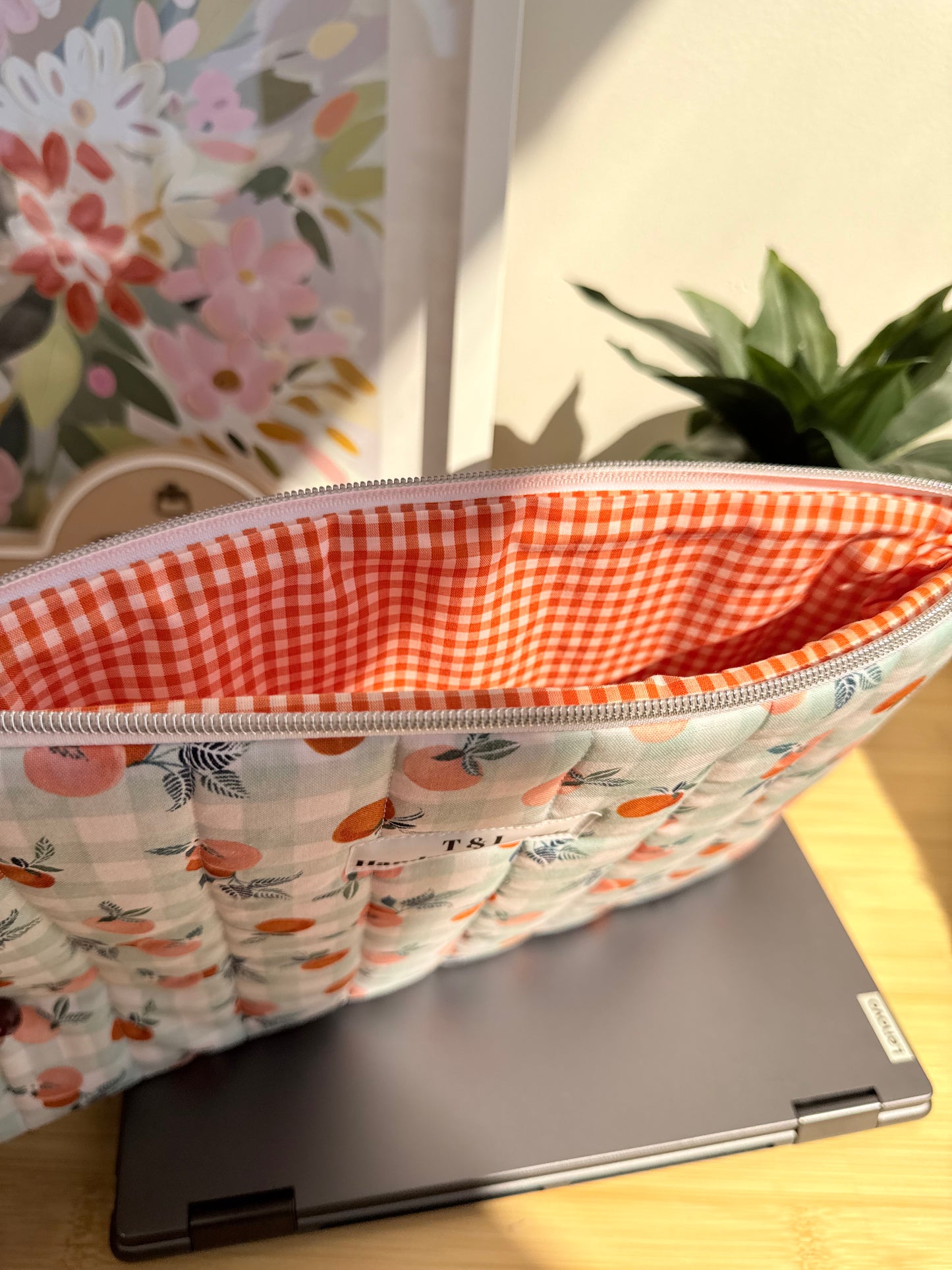Florida Orange Laptop Sleeve