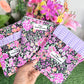 Plum Wildflower Kindle Sleeve