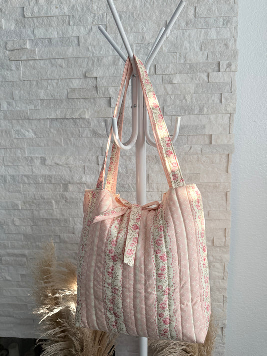 Vintage Rose Tote Bag
