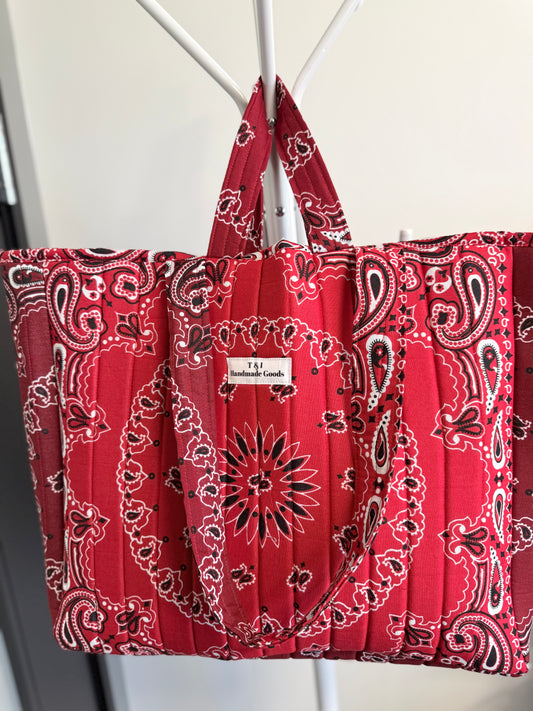 Red Berry tote bag