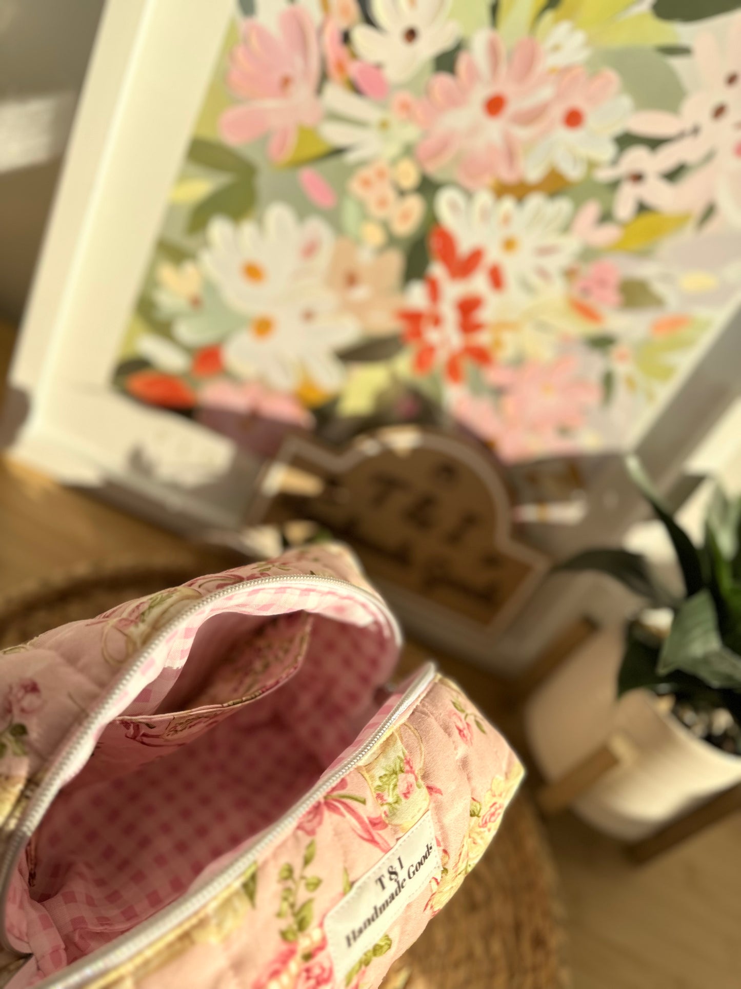 Rose Garden Tea Large Multipurpose Bag