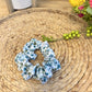 Blue Disty Scrunchie