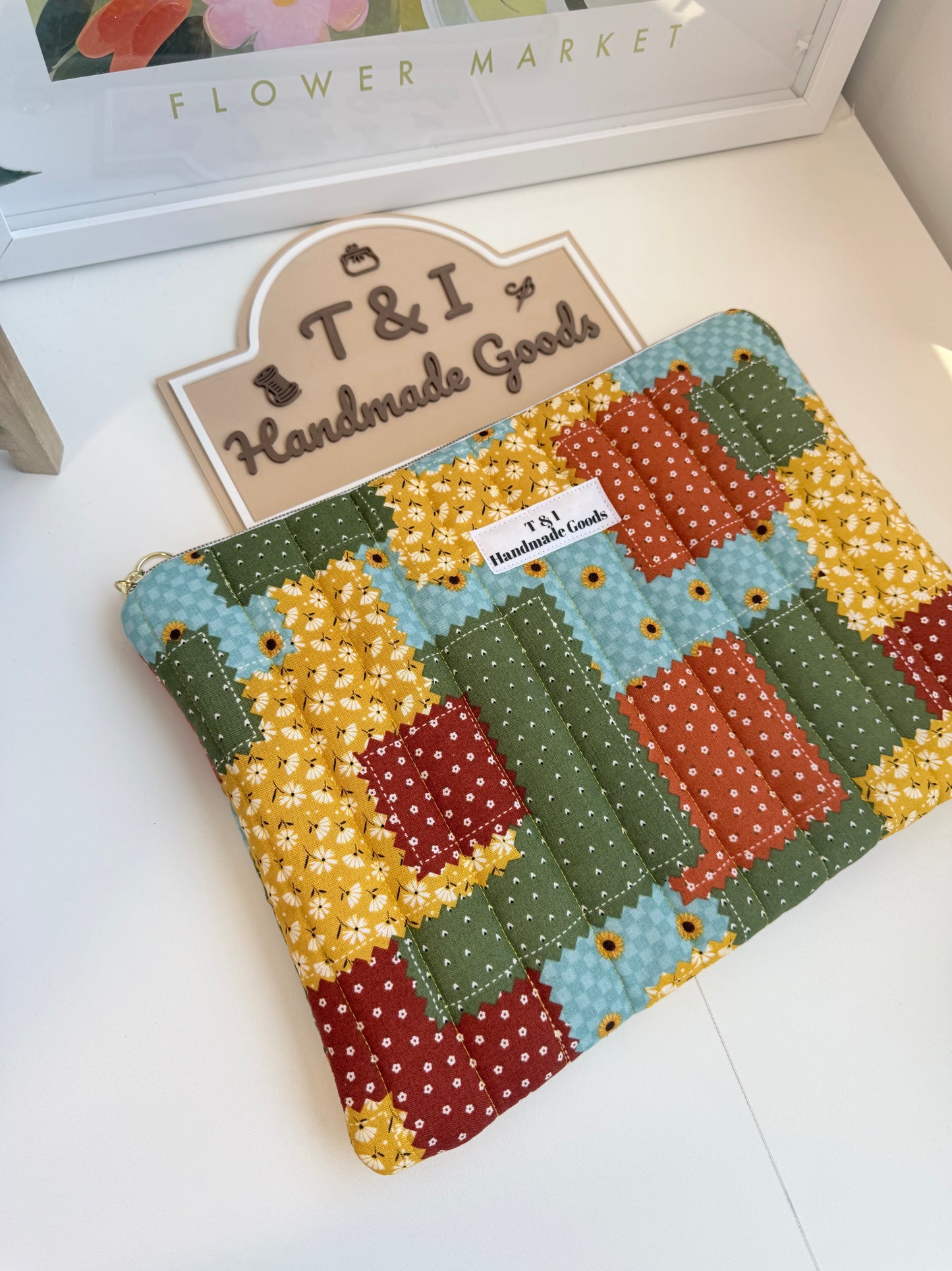 Sunflower Patch Laptop Sleeve