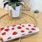 Strawberry field Flat pencil Pouch