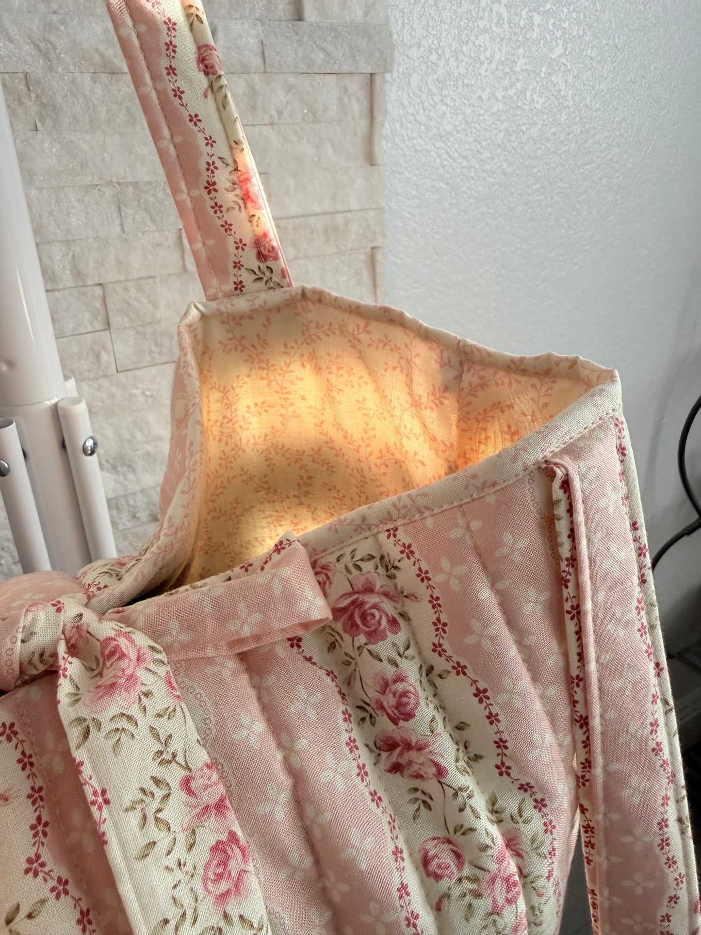 Vintage Rose Tote Bag