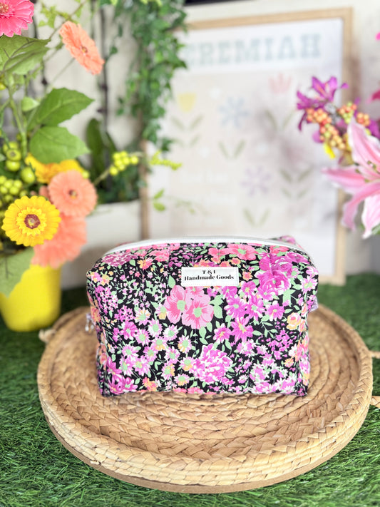 Plum Wildflowers Large Multipurpose Bag