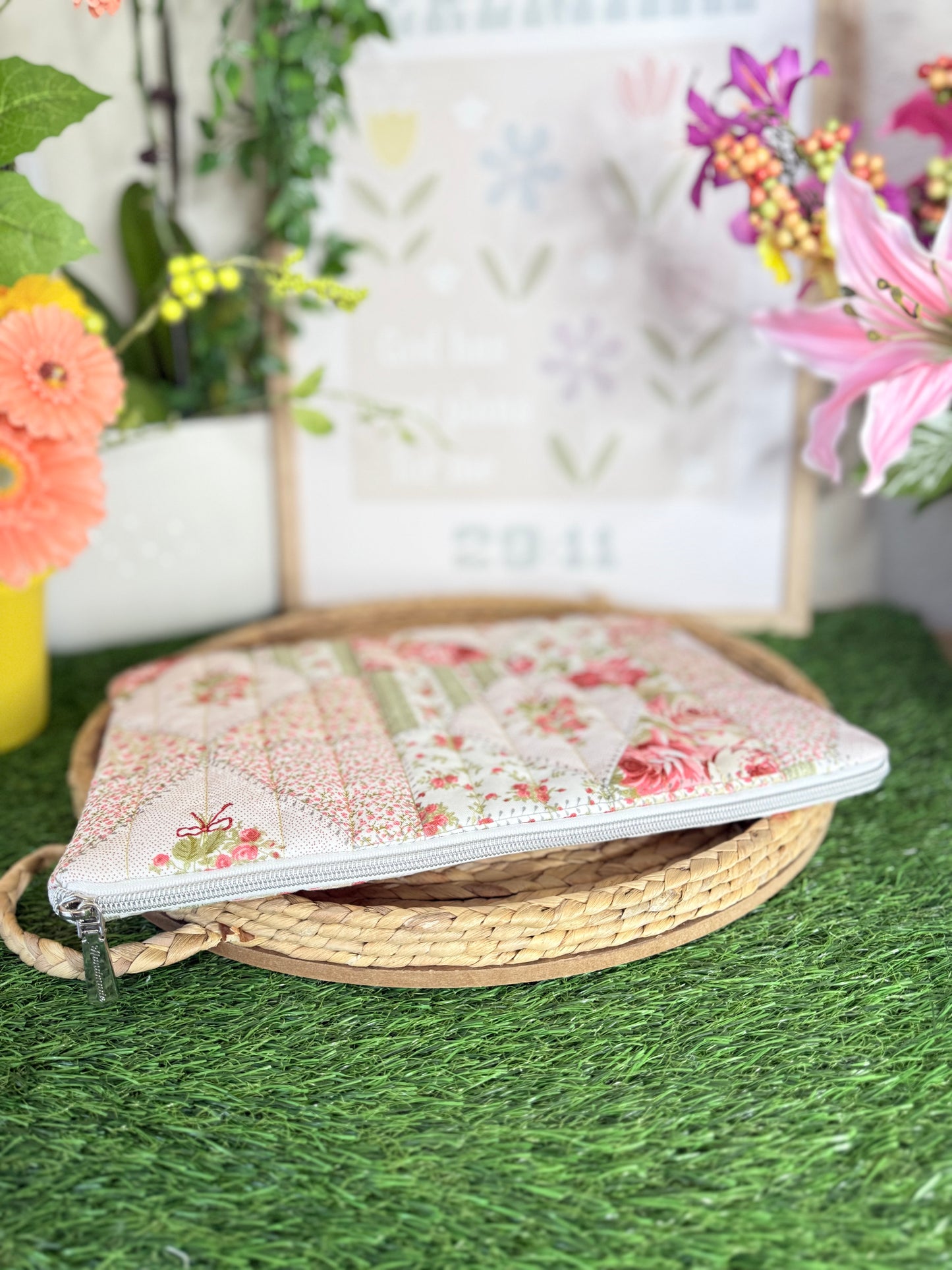 Rosie Patch Laptop Sleeve