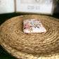 Pink Rose Keychain Wallet