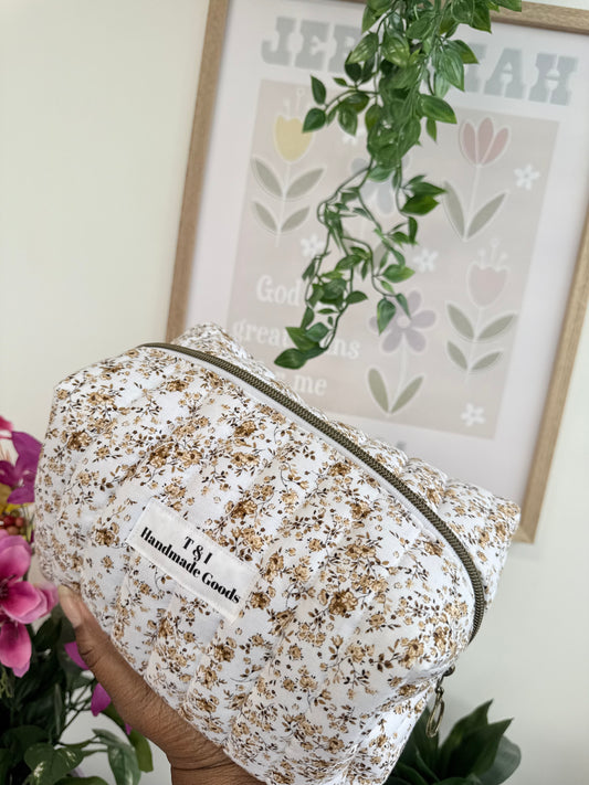 Rustic Floral large Multipurpose Bag