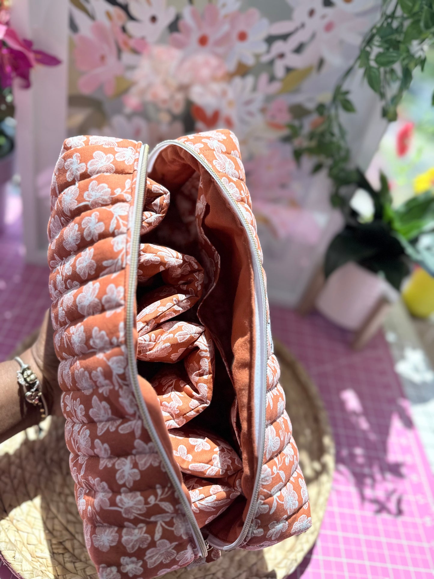 Clementine Floral Dyson Bag