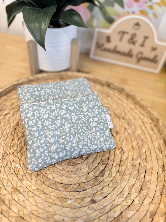 Soft bloom Keychain Wallet