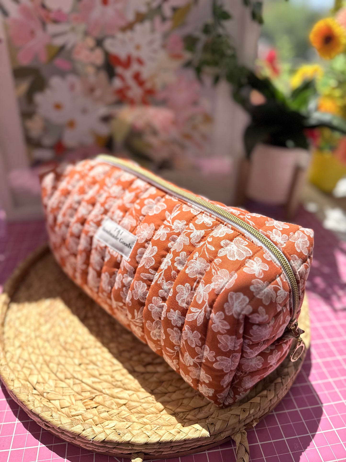 Clementine Floral Dyson Bag