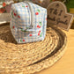 Cherry Blue Gingham Medium Multipurpose Bag
