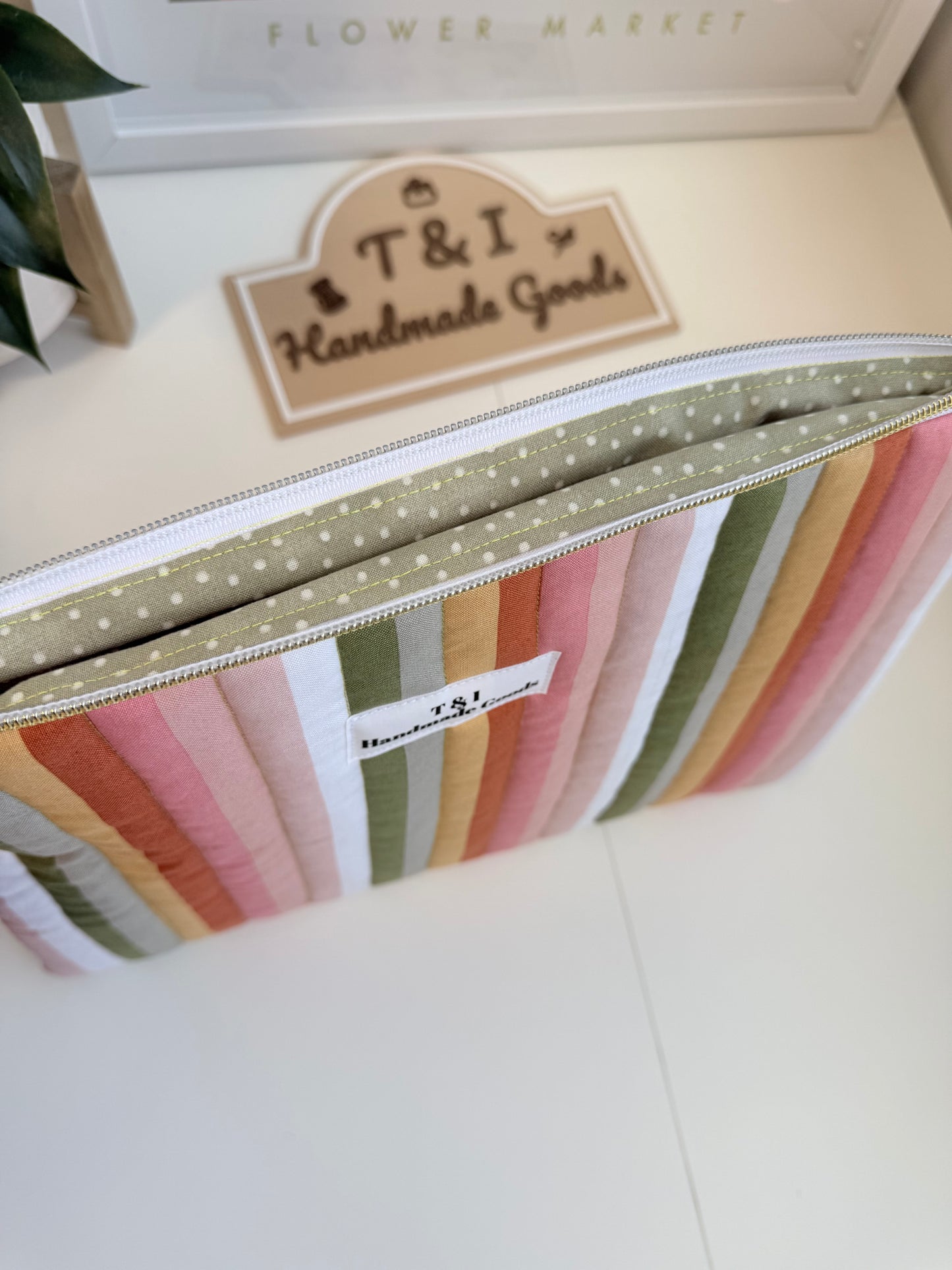 Colorful Stripe Laptop Sleeve