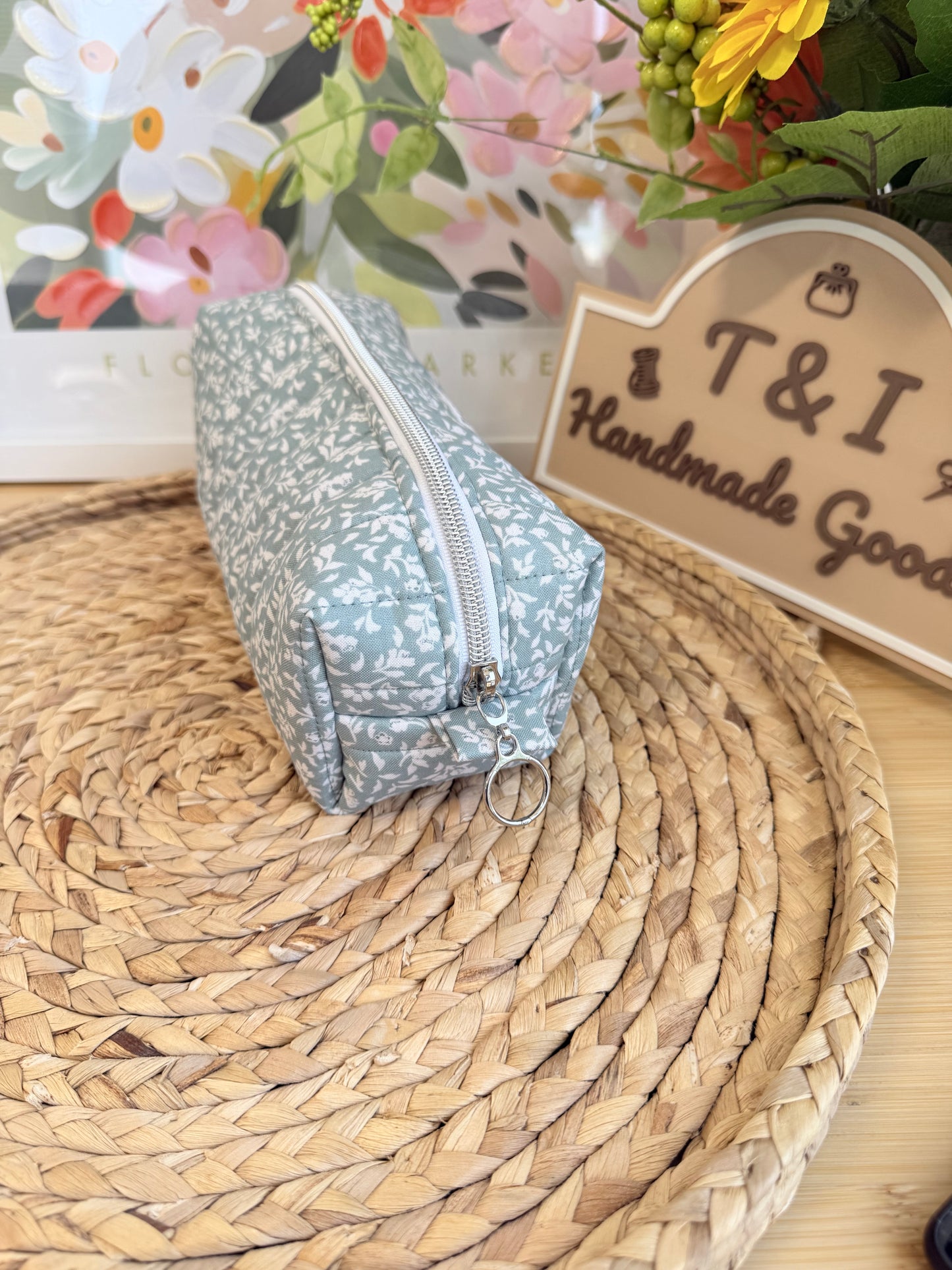 Soft bloom BOXY PENCIL MULTIPURPOSE CASE