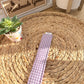 Purple gingham Fabric Bookmark