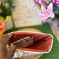 Mauve Floral Laptop Sleeve