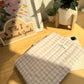 Beige plaid IPad Sleeve