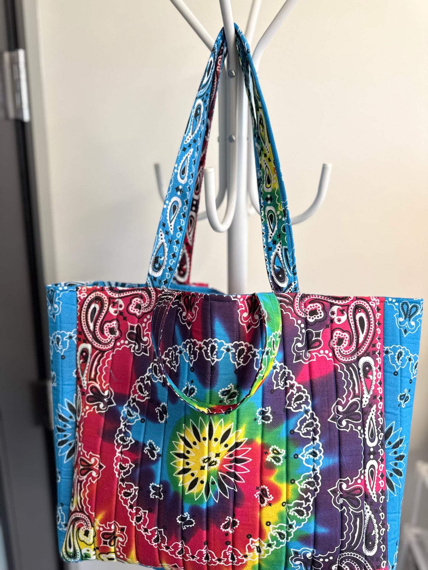 Prairie Paisley tote bag