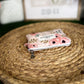 Pink Rose Keychain Wallet