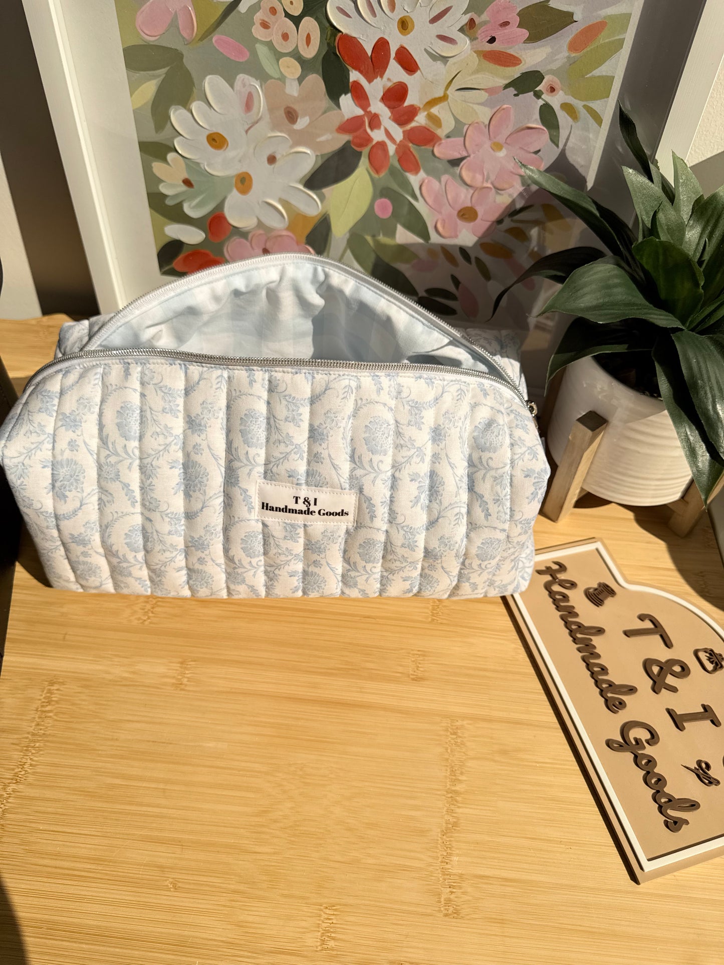Blue Wildflower Dyson Bag