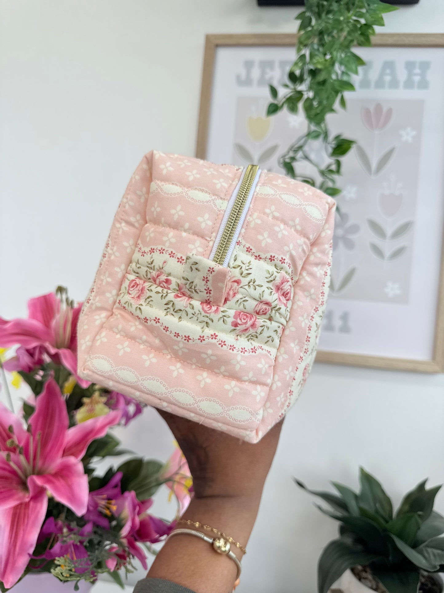Vintage Rose large Multipurpose Bag