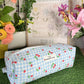 Cherry blue gingham Hair Tools Bag