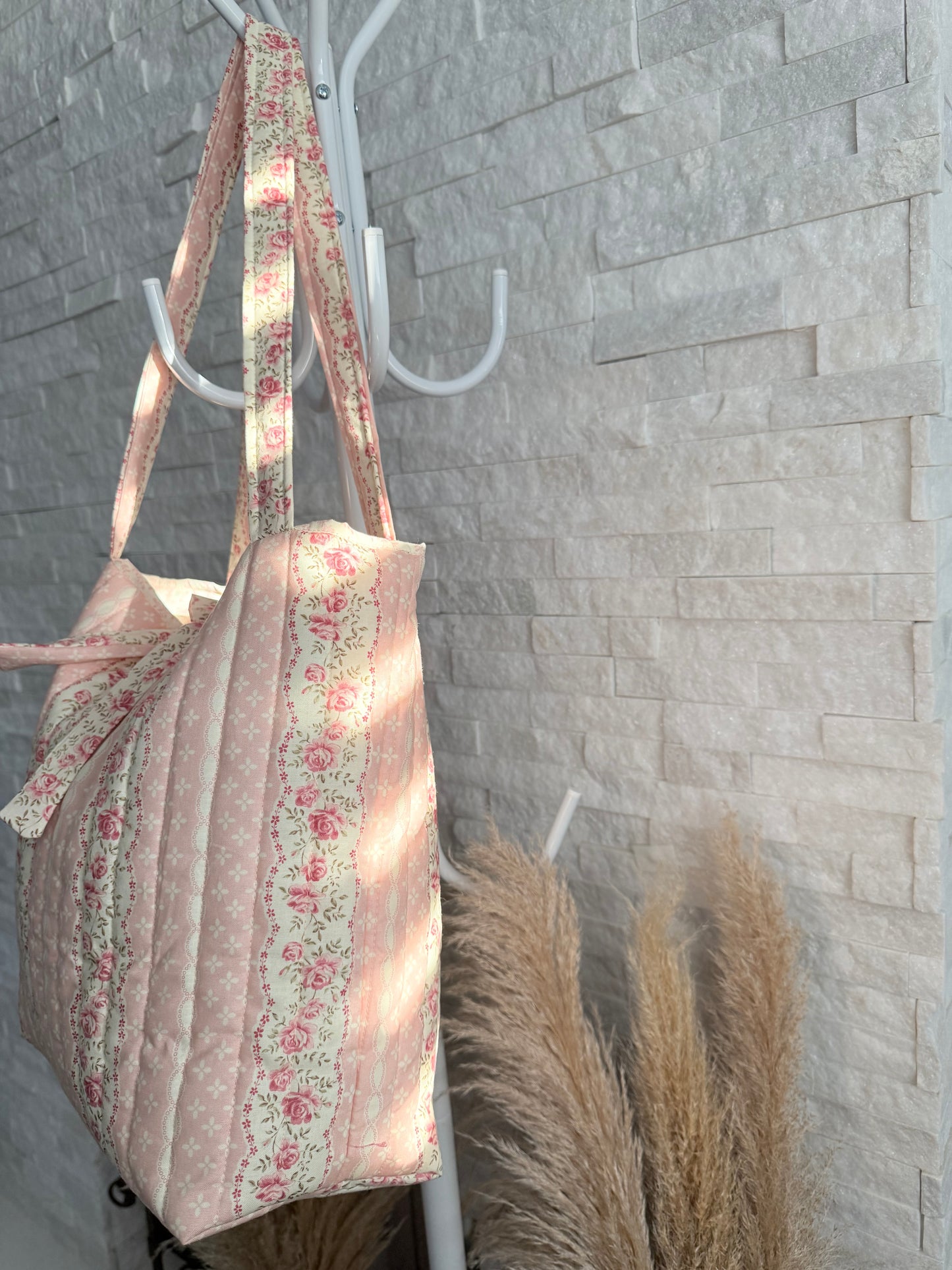 Vintage Rose Tote Bag