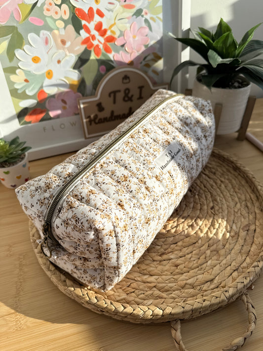 Rustic Floral Hair Tools Bag