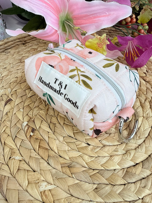 Pink rose Coin Pouch