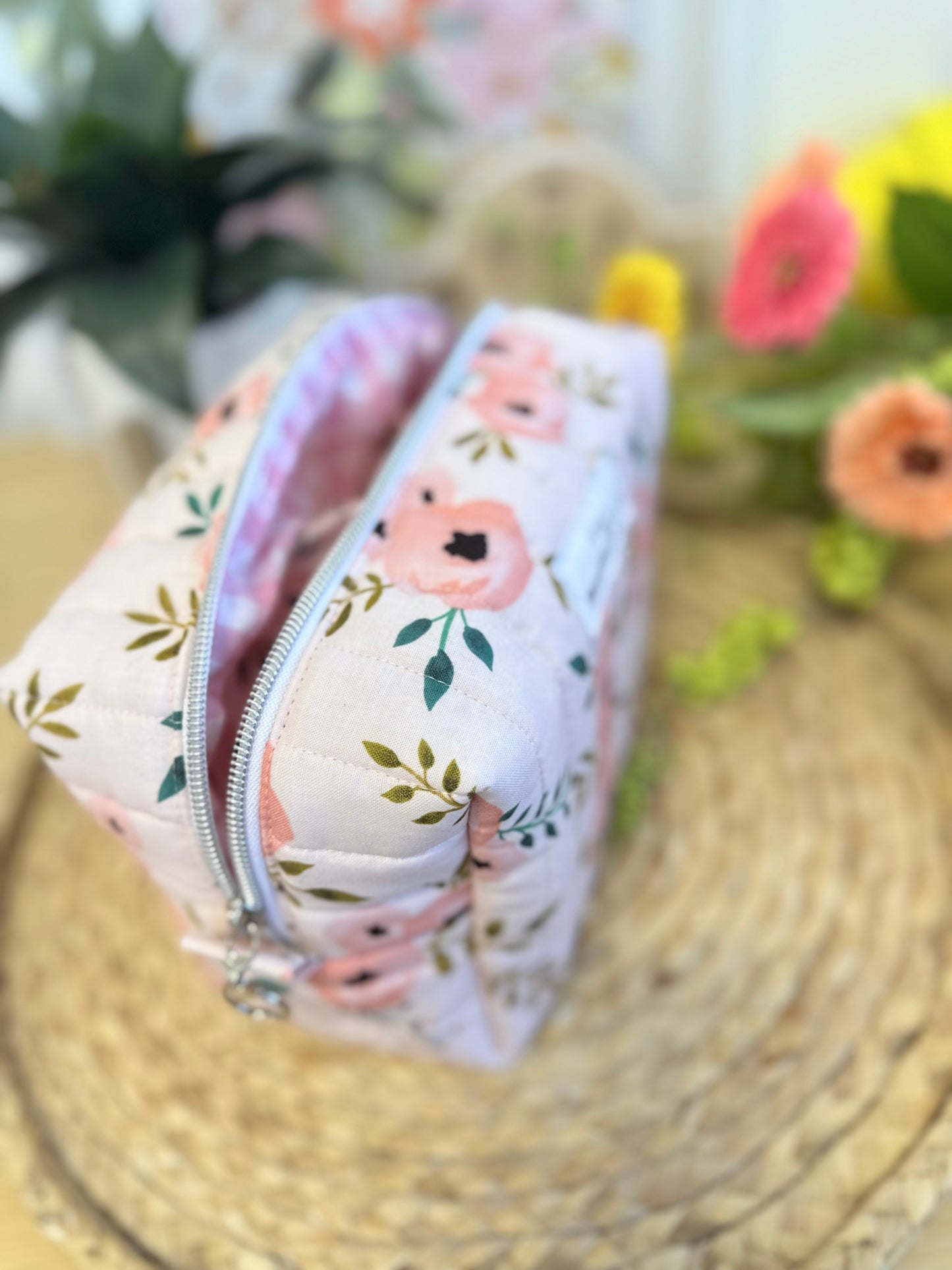 Pink Rose Large Multipurpose Bag