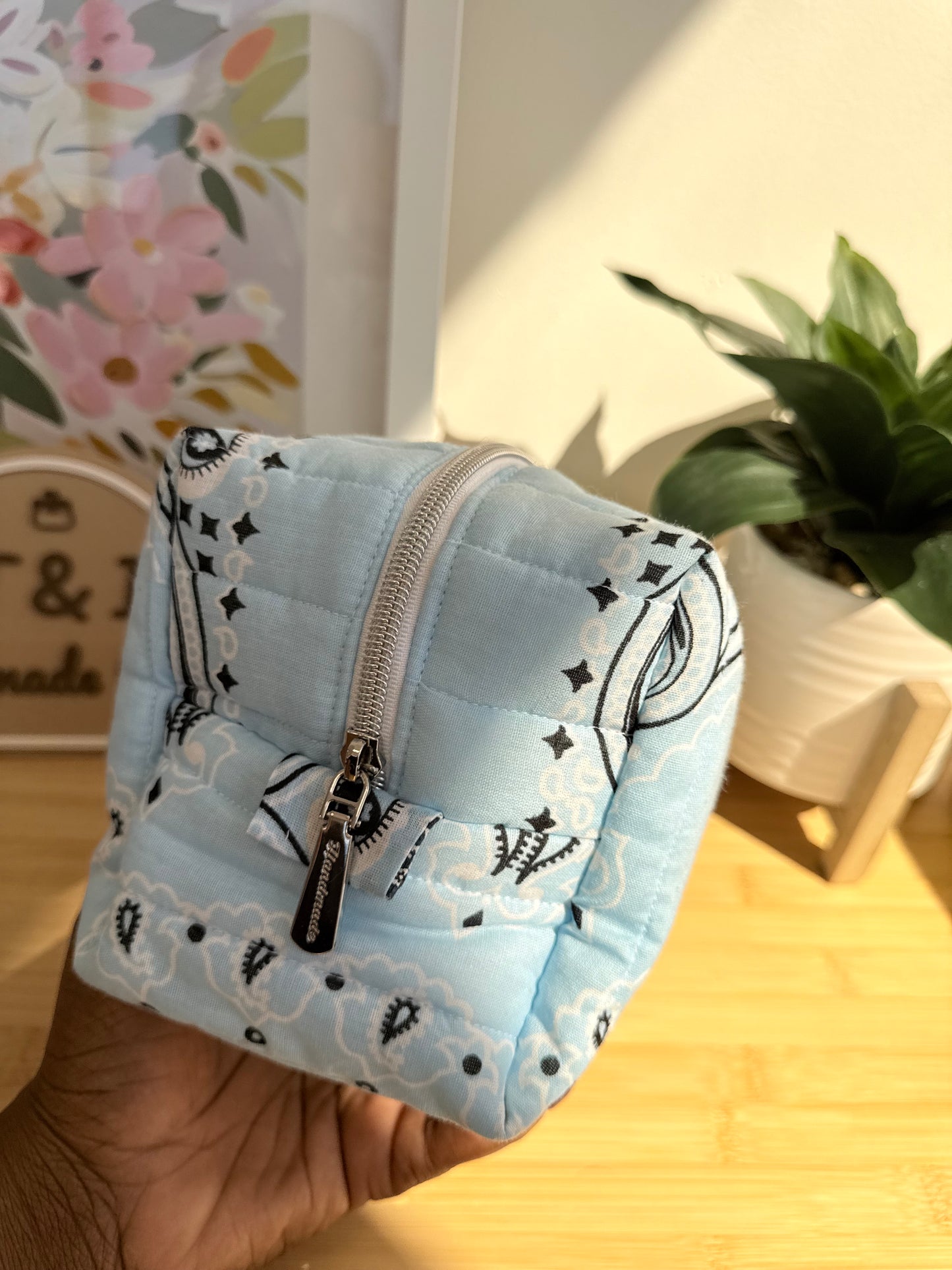 Blue Bandana Multipurpose Bag