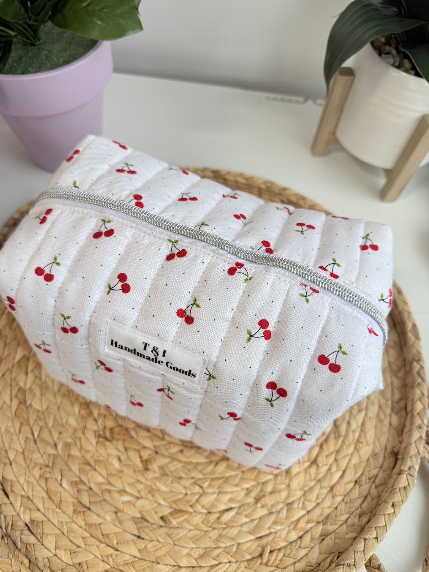 Cherry Dot Large Multipurpose Bag