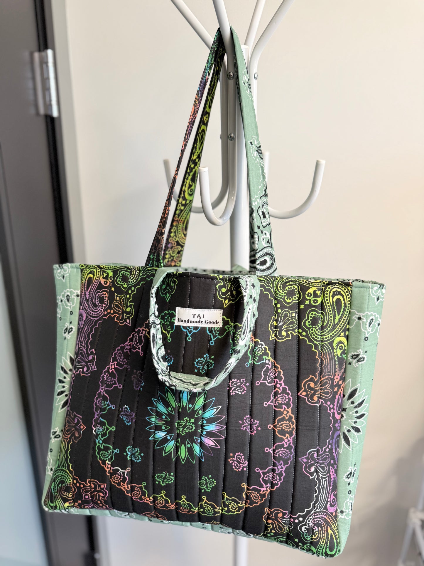 Might night sage tote bag