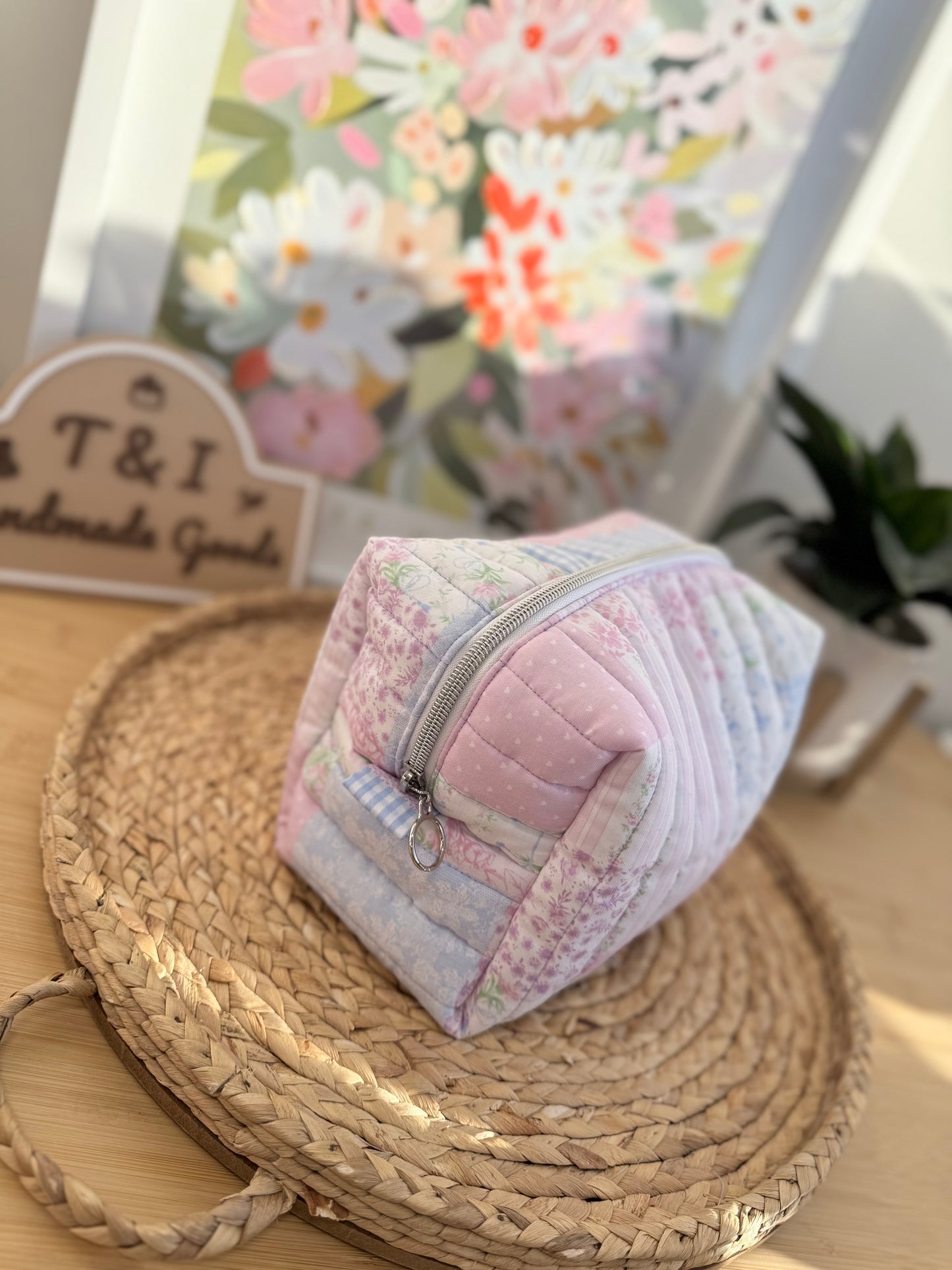 Pastel Cottage Patchwork Multipurpose Bag