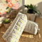 Purple Wildflowers BOXY PENCIL MULTIPURPOSE CASE