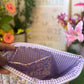 Purple Floral  Laptop Sleeve