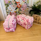 Bow Stripe Ruffle Medium Multipurpose Bag