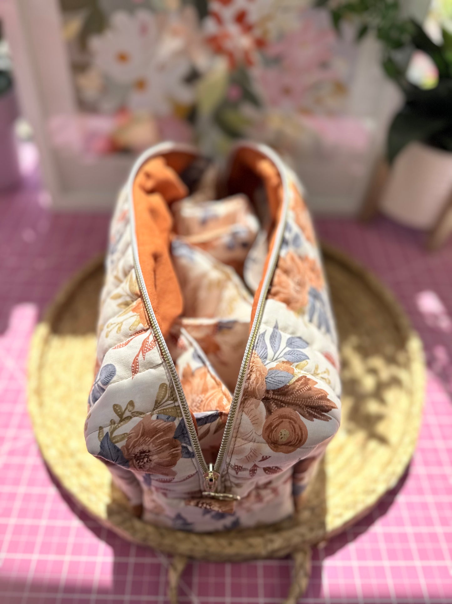 Earthy Botanical Floral Dyson Bag