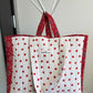 Strawberry fusion tote bag