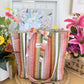 Colorful Stripe Tote Bag