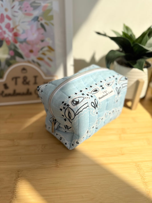 Blue Bandana Multipurpose Bag
