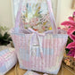 Pastel Cottage Patchwork Tote Bag