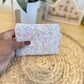 Pastel floral Keychain Wallet