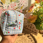 Cherry Blue Gingham Medium Multipurpose Bag
