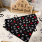 Paw Print Dog Bandana